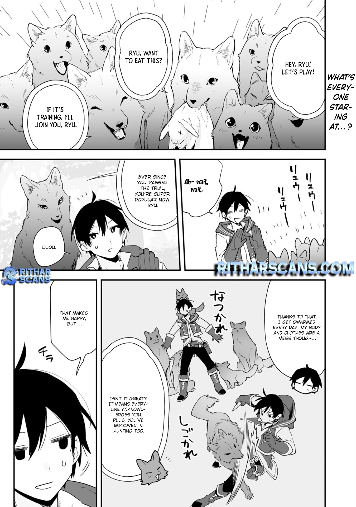 The Trainer Lives Surrounded by Monsters: Abandoned by the Hero Party, He Became the Strongest after Meeting with a Legendary Monster Chapter 3 1